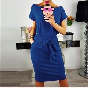 Beautiful royal blue stretchy dress 👗
